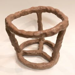 SHOKKI basket - brown
